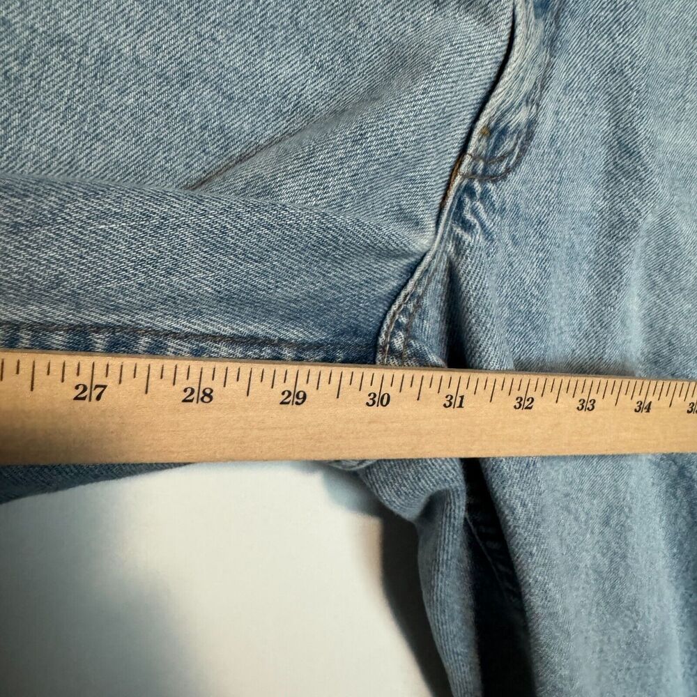 Vintage Levis Jeans Mens 36 Blue Denim 550 90s Y2K Relaxed Straight Skate 36x30 - Picture 11 of 14